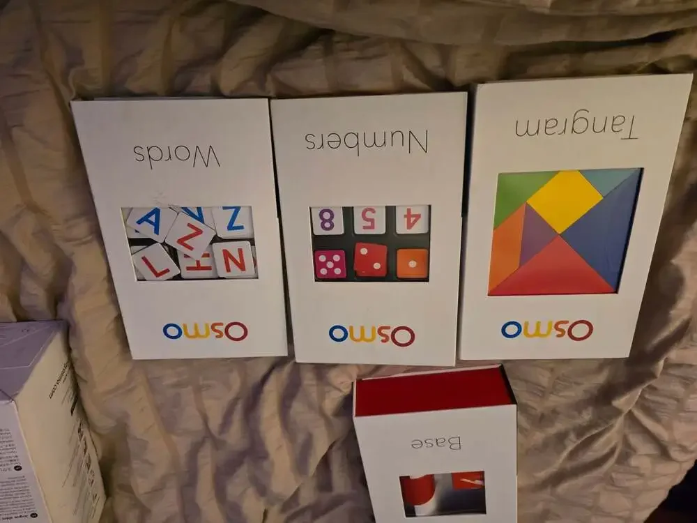 Osmo Genius Kit - Base, Words, Numbers, Tangram for iPad